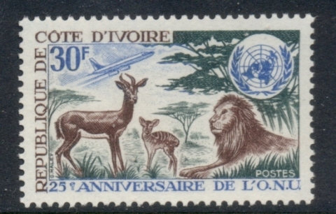 Ivory Coast 1970 UN 25th Anniv.