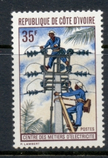 Ivory Coast 1971 Electric Power Installations