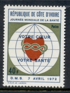 Ivory Coast 1972 World Health Day