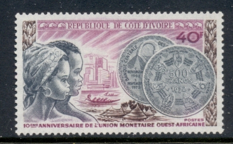 Ivory Coast 1972 West African Monetary Union