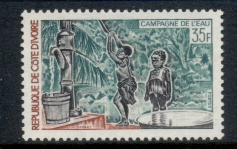 Ivory Coast 1972 Water Campaign