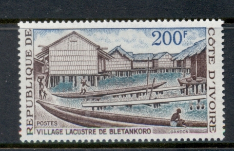 Ivory Coast 1973 Lake Village Bletankoro