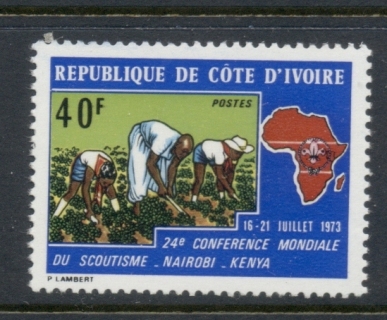 Ivory Coast 1973 Boy Scout World Conference