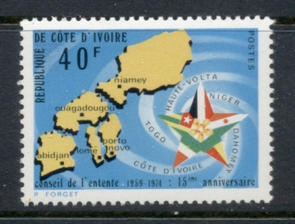 Ivory Coast 1974 Council of Accord