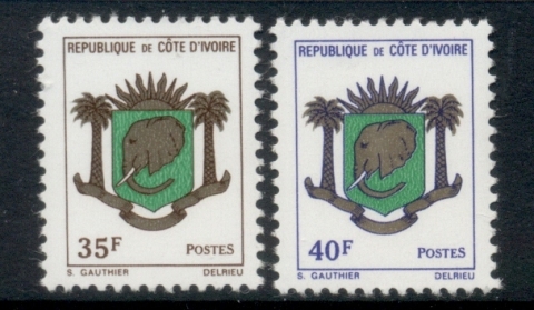 Ivory Coast 1974 Arms