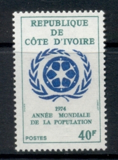 Ivory Coast 1974 World Population Year