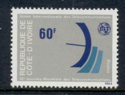 Ivory Coast 1978 World Telecommunications Day