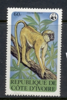 Ivory-Coast-1979 WWF Wildlife Protection 60f