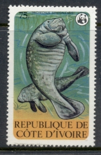 Ivory-Coast-1979 WWF Wildlife Protection 75f