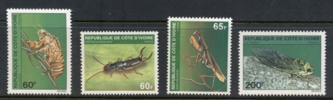 Ivory Coast 1980 Insects