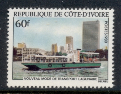 Ivory Coast 1980 River Cruise Boat