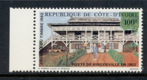 Ivory Coast 1982 Stamp Day