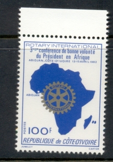 Ivory Coast 1982 Rotary