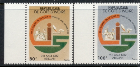 Ivory Coast 1982 League of Secretaries