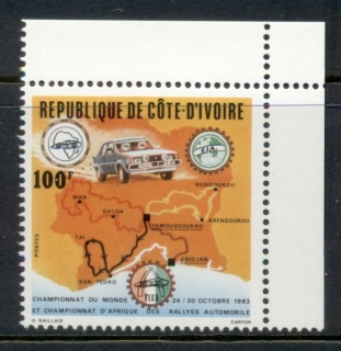 Ivory Coast 1983 Auto race