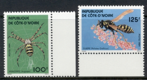 Ivory Coast 1984 Insects