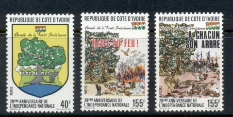 Ivory Coast 1988 Year of the Forest