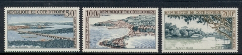 Ivory Coast 1963 Airmail Views