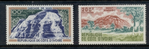 Ivory Coast 1970 Air Mail Views