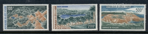 Ivory Coast 1972 Airmail Views