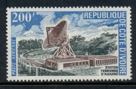 Ivory Coast 1972 Akakro Radar earth Station