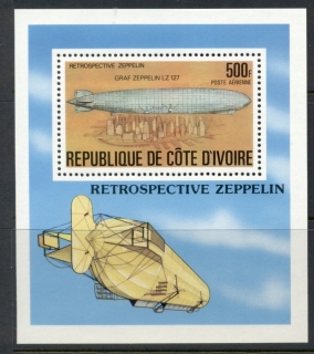 Ivory Coast 1977 History of the Zeppelin MS