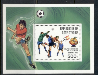 Ivory Coast 1981 Espana World Cup Soccer MS