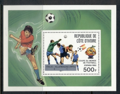 Ivory Coast 1982 World Cup Soccer Winners Opt MS