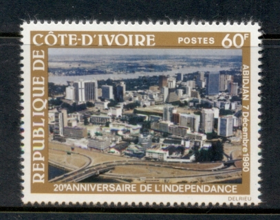 Ivory Coast 1980 Independence 20th Anniv