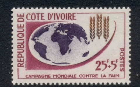 Ivory Coast 1963 FFH Freedom From Hunger