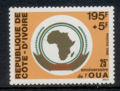 Ivory Coast 1988 OAU