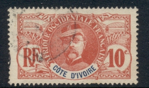 Ivory Coast 1906-07 Gen. Louis Faidherbe 10c
