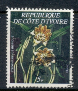 Ivory Coast 1977 Flowers 5f