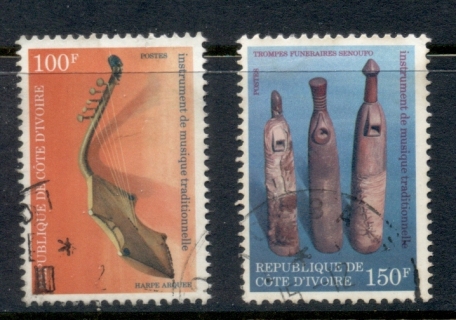 Ivory Coast 1979 Musical Instruments