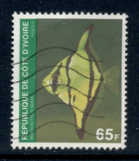 Ivory Coast 1980 Fish 65c