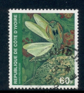 Ivory Coast 1980 Insects 60f