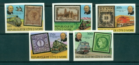 Ivory Coast 1979 Sir Rowland Hill IMPERF