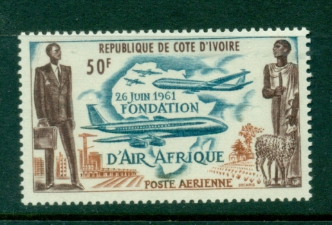Ivory Coast 1962 Air Afrique