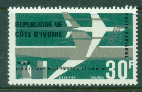 Ivory Coast 1966 Air Afrique