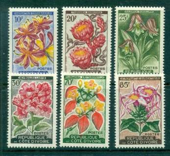 Ivory Coast 1961 Flowers (6/8)