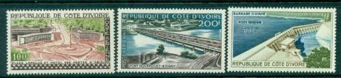 Ivory Coast 1959 Views Air mail