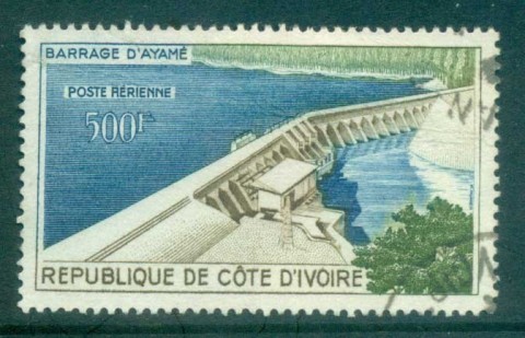 Ivory Coast 1959 Ayame Dam