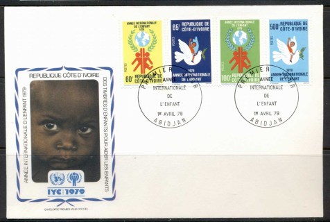 Ivory-Coast-1979-IYC-International-year-of-the-Child-FDC