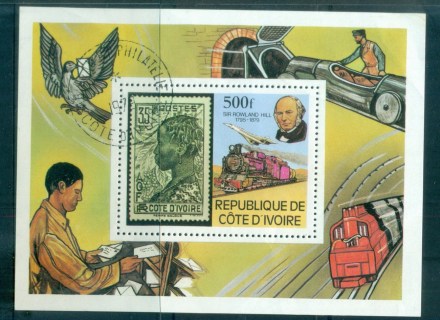 Ivory-Coast-1979-Rowland-Hill-MS-CTO