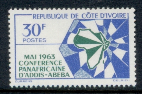 Ivory Coast 1963 African Unith Conference