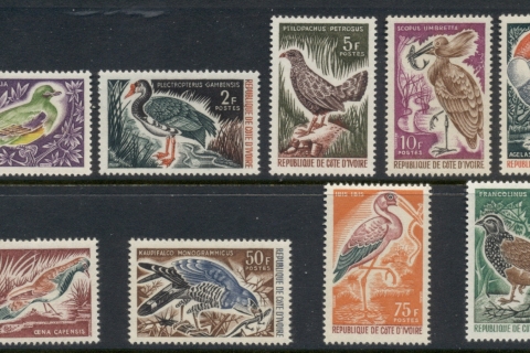 Ivory Coast 1965-66 Birds