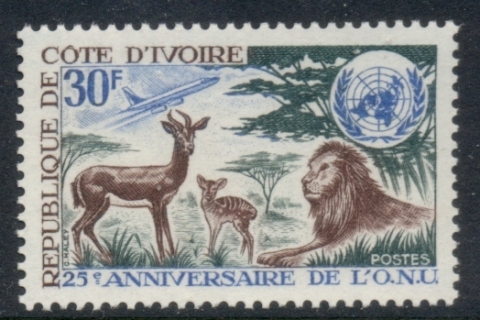 Ivory Coast 1970 UN 25th Anniv.