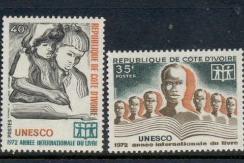 Ivory Coast 1972 International Book Year