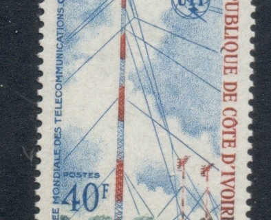 Ivory Coast 1972 World telecommunications Day