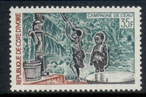 Ivory Coast 1972 Water Campaign